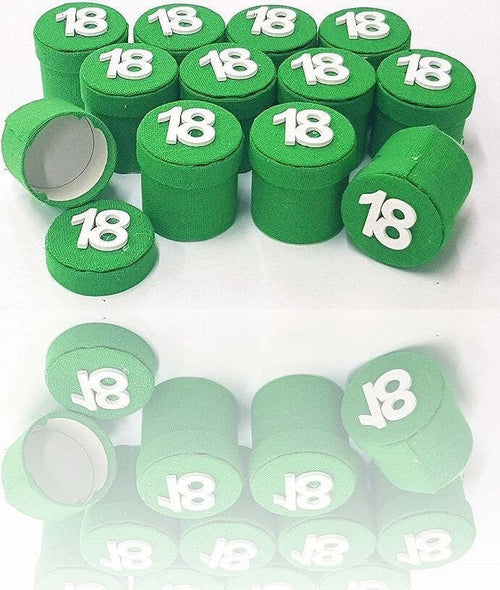 Set 12 Pezzi Bomboniera Bomboniere Scatolina Verde 18 Anni Portaconfetti Casa e cucina/Hobby creativi/Materiali per hobby creativi/Forniture per feste/Bomboniere Trade Shop italia - Napoli, Commerciovirtuoso.it