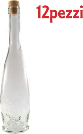 SET 12 PEZZI BOTTIGLIE BOTTIGLINE VETRO TRASPARENTE GOCCIA CON TAPPO 500CC Casa e cucina/Stoviglie/Bicchieri e cristalli/Brocche carraffe e decanter/Brocche e caraffe Trade Shop italia - Napoli, Commerciovirtuoso.it