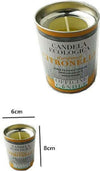 Set 12 Pezzi Candela Ecologica Al Profumo Di Citronella Anti Zanzare 6 X 8 Cm Articoli da Giardino > Repellenti per animali > Prodotti Da Esterno Trade Shop italia - Napoli, Commerciovirtuoso.it