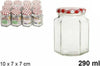 Set 12 Pezzi Contenitore Barattolo In Vetro Con Coperchio Barattolini 290ml Casa, arredamento e bricolage > Cucina > Barattoli e Contenitori Trade Shop italia - Napoli, Commerciovirtuoso.it