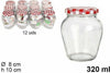 Set 12 Pezzi Contenitore Barattolo In Vetro Con Coperchio Multiusi 320ml 108717 Casa, arredamento e bricolage > Cucina > Barattoli e Contenitori Trade Shop italia - Napoli, Commerciovirtuoso.it