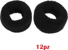 Set 12 Pezzi Elastici Elastico Codini Per Capelli Spugna Polsoni Neri Larghi Bellezza/Cura dei capelli/Accessori styling capelli/Elastici e fermacoda Trade Shop italia - Napoli, Commerciovirtuoso.it