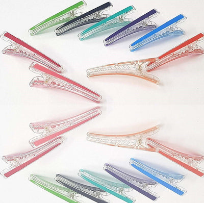 Set 12 Pezzi Fermaglio Fermagli Pinza Colorato 9cm Ferma Capelli Fermacapelli Fermacapelli Trade Shop italia - Napoli, Commerciovirtuoso.it
