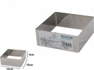 Set 12 Pezzi Forme Formina Stampi Per Dolci Torte Biscotti Quadrati 10x4cm 60412 Casa, arredamento e bricolage > Cucina > Stampi Trade Shop italia - Napoli, Commerciovirtuoso.it