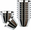Set 12 Pezzi Mini Stampi In Acciaio Inox Per Budini Dolci Dimensione 9 Cm Casa, arredamento e bricolage > Cucina > Stampi Trade Shop italia - Napoli, Commerciovirtuoso.it