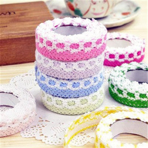 Set 12 Pezzi Nastro Pizzo Merletto Bicolore Color Decorazione Vestiti Cotone Casa, arredamento e bricolage > Hobby e collezionismo > Accessori Cucito Trade Shop italia - Napoli, Commerciovirtuoso.it