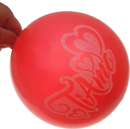 Set 12 Pezzi Palloncini Palloncino Scritta Ti Amo Rosso Festoni Decorazione Casa, arredamento e bricolage > Prodotti per Feste > Festoni e Palloncini Trade Shop italia - Napoli, Commerciovirtuoso.it