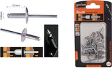 Set 12 Pezzi Rivetti Rivetto 4.8 X 13mm Accessori Per Bricolage Ferramenta 94981 Fai da te/Ferramenta/Chiodi viti ed elementi di fissaggio/Rivetti/Rivetti pieni Trade Shop italia - Napoli, Commerciovirtuoso.it