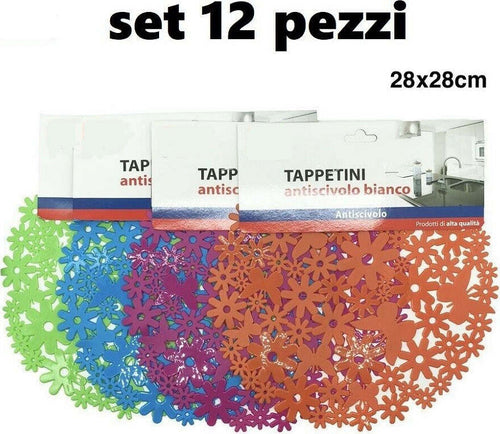 Set 12 Pezzi Tappeto Tappetino Per Lavello In Gomma Cucina Antiscivolo 28 Cm Casa, arredamento e bricolage > Cucina > Accessori cucina Trade Shop italia - Napoli, Commerciovirtuoso.it