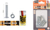 Set-12-Pezzi-Viti-Vite-Testa-A-Croce-Piatta-5x30-Mm-Con-Dado-Esagonale-M5-90940
