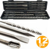 SET 12 PUNTE PER TRAPANO MARTELLO PNEUMATICO PUNTALI PUNTA SCALPELLI SDS PLUS Fai da te/Utensili elettrici e a mano/Accessori per utensili elettrici/Set punte per trapani Trade Shop italia - Napoli, Commerciovirtuoso.it