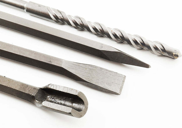 SET 12 PUNTE PER TRAPANO MARTELLO PNEUMATICO PUNTALI PUNTA SCALPELLI SDS PLUS Fai da te/Utensili elettrici e a mano/Accessori per utensili elettrici/Set punte per trapani Trade Shop italia - Napoli, Commerciovirtuoso.it
