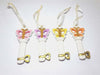 Set-12-Pz.-Bomboniera-Bomboniere-Chiave-Farfalla-18-Anni-Compleanno-Portachiavi