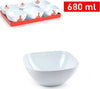 Set-12-Pz-Ciotola-Quadrata-Opale-Bianca-Da-680-Ml-Servizio-Piatti-Tavola-1221901