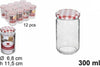 Set 12 Pz Contenitore Barattolo In Vetro Con Coperchio Barattolini 300ml 114653 Casa e cucina/Organizzazione interni/Contenitori e barattoli da cucina/Conservazione cibi/Barattoli e contenitori Trade Shop italia - Napoli, Commerciovirtuoso.it