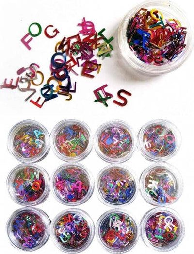 Set-12-Pz.-Decorazione-Unghie-Lettere-Alfabeto-Nail-Art-Manicure-Ricostruzione