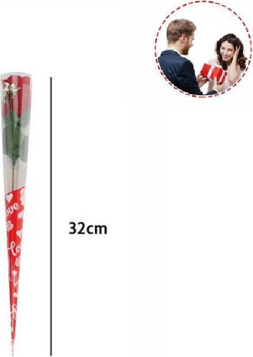 Set 12 Pz Fiore Artificiale Rosso Stelo Foglie 32 Cm Regalo San Valentino 63290 Casa e cucina/Decorazioni per interni/Piante e fiori artificiali/Fiori artificiali Trade Shop italia - Napoli, Commerciovirtuoso.it