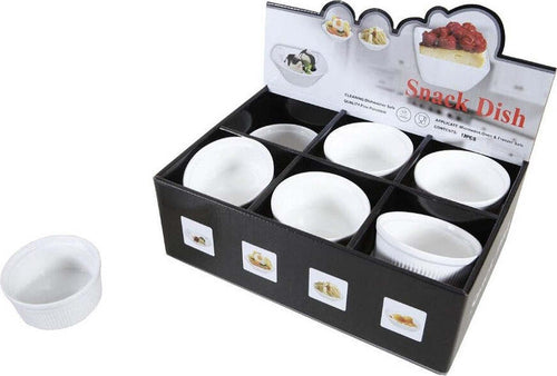 Set 12 Pz Piatto Ciotole Rotonde Antipasti In Porcellana Aperitivo Snack 151686 Casa, arredamento e bricolage > Cucina > Barattoli e Contenitori Trade Shop italia - Napoli, Commerciovirtuoso.it