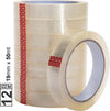 Set 12 Pz Rotolo Nastro Adesivo Trasparente 19mm X 50mt Per Ufficio Silenzioso Cancelleria e prodotti per ufficio/Archivio ufficio e accessori per scrivania/Nastri colle elastici e graffette/Nastri adesivi trasparenti Trade Shop italia - Napoli, Commerciovirtuoso.it