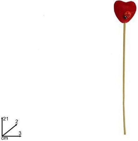 Set 12 Pz Spilloni Con Cuore Rosso Coccinella 3x21x2cm Accessori San Valentino Casa e cucina/Hobby creativi/Materiali per hobby creativi/Forniture per feste/Articoli per feste e compleanni per adulti/Decorazioni/Ghirlande festoni e coriandoli/Adesivi Trade Shop italia - Napoli, Commerciovirtuoso.it