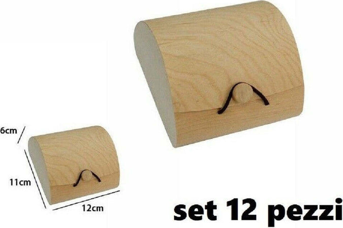 Set 12 Scatole Box Astuccio In Legno Decoupage Portagioie Cofanetto 53486a Casa, arredamento e bricolage > Arredamento > Portaoggetti Trade Shop italia - Napoli, Commerciovirtuoso.it