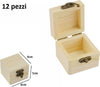 Set 12 Scatoline In Legno Portagioie Scatola Cofanetto Quadrate 74001a Ly-613279 Casa, arredamento e bricolage > Arredamento > Portaoggetti Trade Shop italia - Napoli, Commerciovirtuoso.it