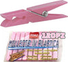 Set 120 Pezzi Mollette Pinze Bucato Panni Plastica Extraforte Rosa Casa, arredamento e bricolage > Pulizia e Bucato > Bucato e Stiratura Trade Shop italia - Napoli, Commerciovirtuoso.it