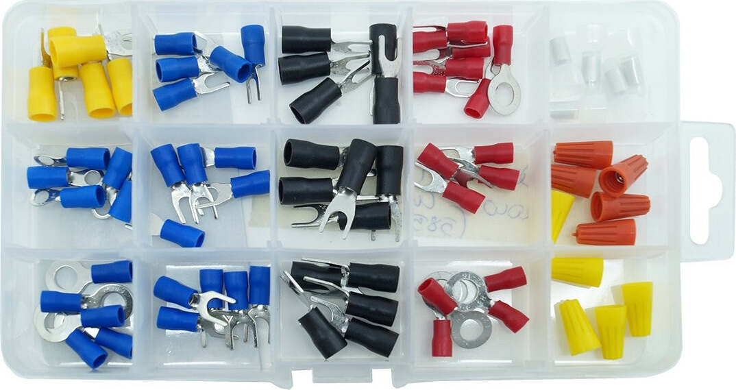 Terminali A Forcella Assortiti BL - Per Manutenzione Elettrica Facile E Veloce