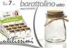 Set 12pz Barattolo Barattolino In Vetro Trasparente Tappo Sughero 5.5x7cm 715754 Casa e cucina/Organizzazione interni/Contenitori e barattoli da cucina/Vasetti e barattoli per conserve/Set di barattoli e coperchi Trade Shop italia - Napoli, Commerciovirtuoso.it
