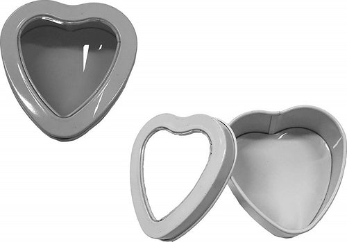 Set 12pz Bomboniera Cuore Bianco Scatolina Latta Metallo Portaconfetti Matrimoni Casa e cucina/Hobby creativi/Materiali per hobby creativi/Forniture per feste/Bomboniere Trade Shop italia - Napoli, Commerciovirtuoso.it