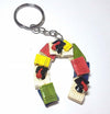 Set-12pz-Bomboniera-Ferro-Di-Cavallo-Laurea-Cappello-Libro-Fortuna-Ceramica-Portachiave