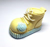 Set-12pz-Bomboniera-Scarpa-Azzurra-3d-Bambino-Ceramica-Appoggio-Battesimo-Nascita