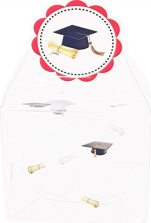 Set 12pz Bomboniera Scatola Cappello Tesi Trasparente In Pvc Portaconfetti Laurea Casa e cucina/Hobby creativi/Materiali per hobby creativi/Forniture per feste/Bomboniere Trade Shop italia - Napoli, Commerciovirtuoso.it