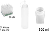 Set 12pz Bottiglie Dosatore Plastica Beccuccio Per Salse Condimenti 500ml 102785 Casa, arredamento e bricolage > Cucina > Dosatori Trade Shop italia - Napoli, Commerciovirtuoso.it