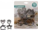 Set 12pz Formine Per Biscotti Coppapasta Stampi Dolci Taglia Pasta Stampini 74129 Casa, arredamento e bricolage > Cucina > Stampi Trade Shop italia - Napoli, Commerciovirtuoso.it