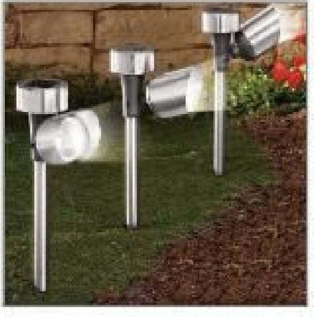 Set 12pz Lampada Faretto Energia Solare Led Da Giardino A Picchetto 36cm 2002997 Illuminazione/Illuminazione per esterni/Luci per sentieri Trade Shop italia - Napoli, Commerciovirtuoso.it