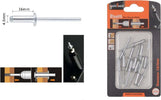 Set 12pz Rivetti Rivetto 4.8x16mm Accessori Bricolage Ferramenta Fai Da Te 90822 Fai da te/Ferramenta/Chiodi viti ed elementi di fissaggio/Rivetti/Rivetti pieni Trade Shop italia - Napoli, Commerciovirtuoso.it
