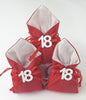 Set 12pz Sacchetto Rosso Numero 18 Anni Juta 10x13cm Bomboniera Portaconfetti Casa e cucina/Hobby creativi/Materiali per hobby creativi/Forniture per feste/Bomboniere Trade Shop italia - Napoli, Commerciovirtuoso.it