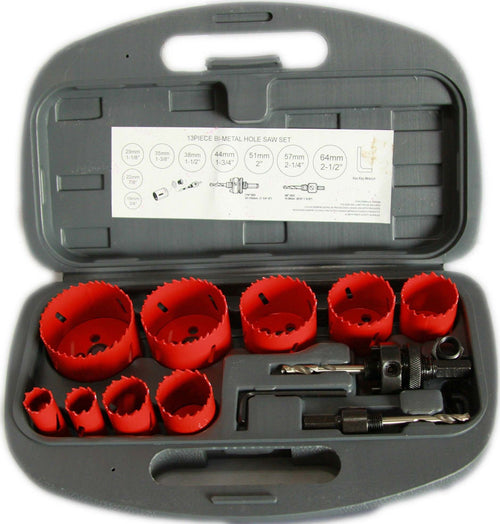 SET 13 PEZZI FRESE SEGHE BI-METALLO FRESA A TAZZA PUNTA FORA SEGA METALLO LEGNO Fai da te/Utensili elettrici e a mano/Accessori per utensili elettrici/Seghe a tazza Trade Shop italia - Napoli, Commerciovirtuoso.it