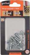 Set 13 Pz Vite Viti Per Esterno A Testa Esagonali 5x16mm Con Dadi Dado M5 90909 Fai da te/Ferramenta/Chiodi viti ed elementi di fissaggio/Kit di bulloni e dadi Trade Shop italia - Napoli, Commerciovirtuoso.it