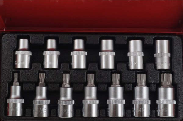 Set 13pz Bussole Boccole Chiavi Torx Inserti Maschi E Femmina In Valigetta Crv Fai da te/Utensili elettrici e a mano/Utensili a mano/Chiavi e chiavi inglesi/Chiavi esagonali Trade Shop italia - Napoli, Commerciovirtuoso.it