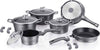 Set 14 Pezzi Pentole in Pietra Lavica Royalty Set Pentole Da Cucina in Alluminio E Acciaio Ad Induzione Pentole Con Manici Amovibili Art. 539 Casa e cucina/Pentole padelle e pirofile/Pentole e padelle/Set/Set di pentole e padelle L’Orchidea - Siderno, Commerciovirtuoso.it