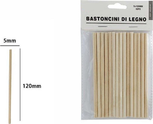 Set 15 Bastoncini In Legno Lavoretti Attivit? Creative Stecchette 5x120mm 53863a Giocattoli e infanzia > Scuola > Cancelleria Trade Shop italia - Napoli, Commerciovirtuoso.it