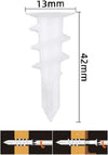 Set 15 Pezzi Tasselli In Plastica Tassello Fischer Fissaggio Viti 13x42 Mm 57179 Fai da te/Ferramenta/Chiodi viti ed elementi di fissaggio/Tasselli/Tasselli a espansione Trade Shop italia - Napoli, Commerciovirtuoso.it