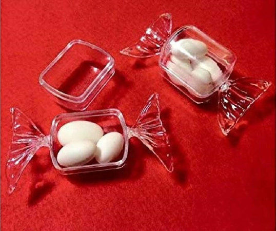 Set 15pz Bomboniera Bomboniere Caramella Plexiglass 6x3.5cm Portaconfetti Compleanno Casa e cucina/Hobby creativi/Materiali per hobby creativi/Forniture per feste/Bomboniere Trade Shop italia - Napoli, Commerciovirtuoso.it