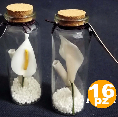 SET 16 BOMBONIERE AMPOLLA FIORE CORALLINI PERGAMENA TAPPO SUGHERO PORTA CONFETTI Casa e cucina/Hobby creativi/Materiali per hobby creativi/Forniture per feste/Bomboniere Trade Shop italia - Napoli, Commerciovirtuoso.it