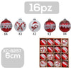 Set 16 Palline Natalizie Decorazioni 6 Cm Addobbi Per Albero Di Natale Xc-8257 Casa, arredamento e bricolage > Prodotti per Feste > Prodotti Natalizi Trade Shop italia - Napoli, Commerciovirtuoso.it