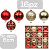 Set 16 Palline Natalizie Decorazioni 6 Cm Addobbi Per Albero Di Natale Xc-8259 Casa, arredamento e bricolage > Prodotti per Feste > Prodotti Natalizi Trade Shop italia - Napoli, Commerciovirtuoso.it