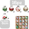 Set 16 Palline Natalizie Decorazioni 6 Cm Addobbi Per Albero Di Natale Xc-8261 Casa, arredamento e bricolage > Prodotti per Feste > Prodotti Natalizi Trade Shop italia - Napoli, Commerciovirtuoso.it