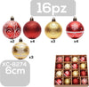 Set 16 Palline Natalizie Decorazioni 6 Cm Addobbi Per Albero Di Natale Xc-8274 Casa, arredamento e bricolage > Prodotti per Feste > Prodotti Natalizi Trade Shop italia - Napoli, Commerciovirtuoso.it